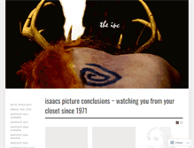 Tablet Screenshot of isaacspictureconclusions.com